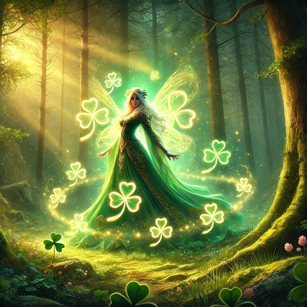 Clover Lady 16XX: A Mystical Forest Journey