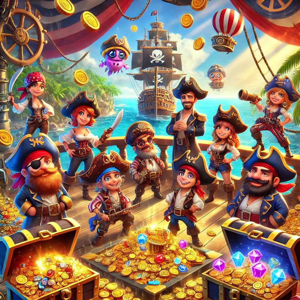 Lucky Crew 11GG: A Pirate Adventure Awaits